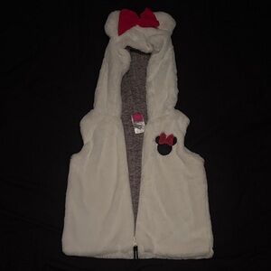 Disney White and Red Kids Vest